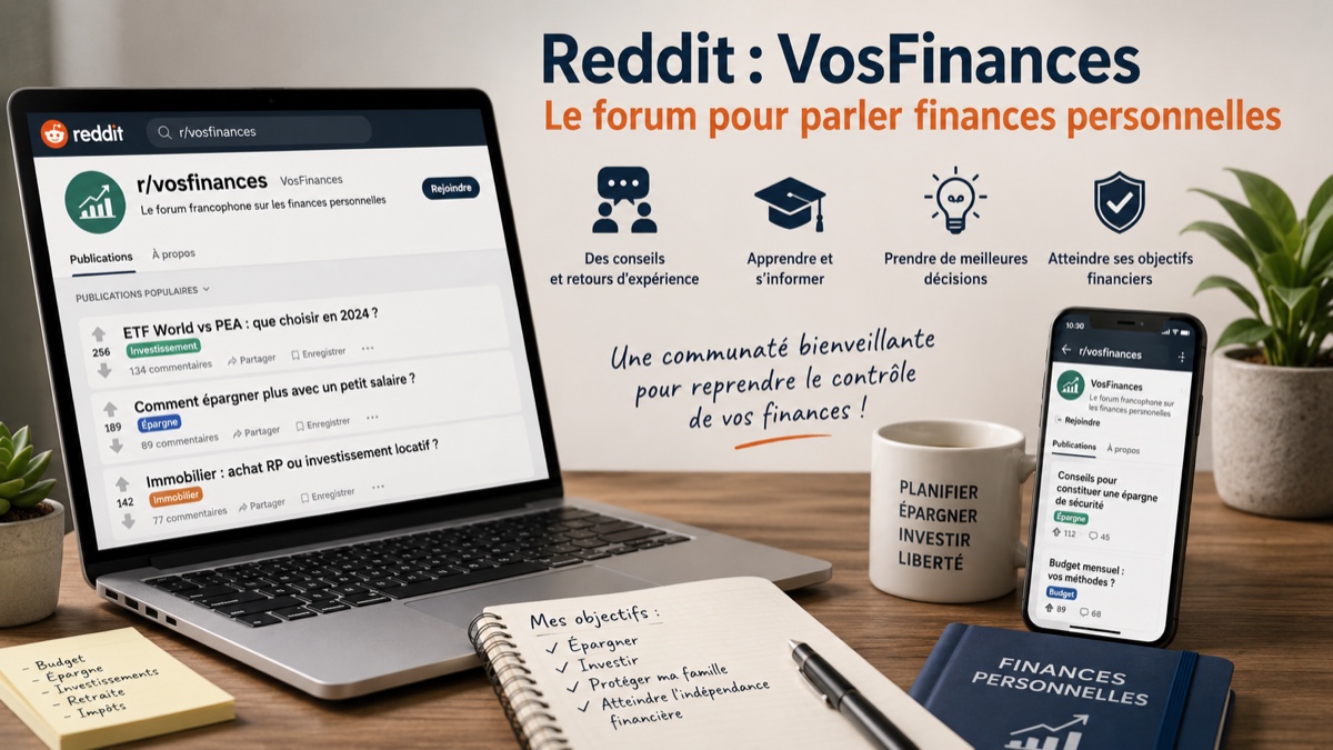 Reddit r/vosfinances : la communauté finances personnelles la plus vivace de France