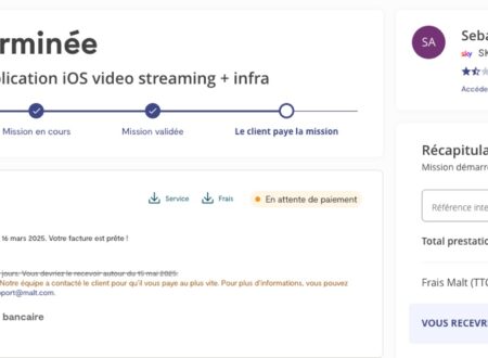 Un client qui m'a demandé de passer par Malt (pour payer plus tard, toujours impayé à ce jour)