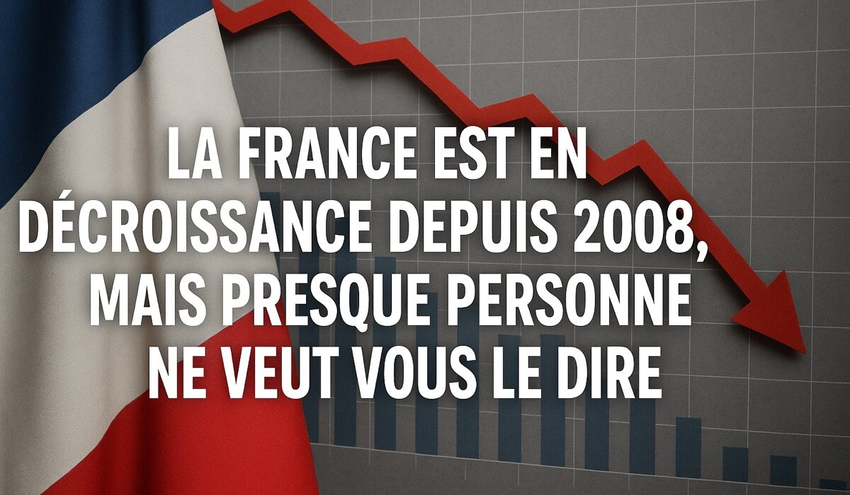 France decroissance depuis 2008