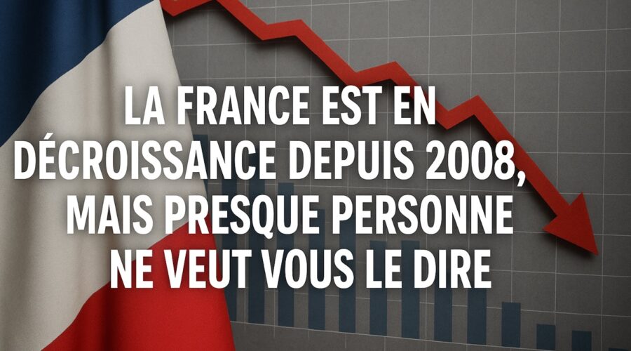 France decroissance depuis 2008